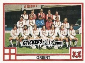 Sticker Team Photo - UK Football 1977-1978 - Panini