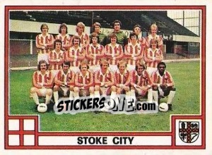 Sticker Team Photo - UK Football 1977-1978 - Panini