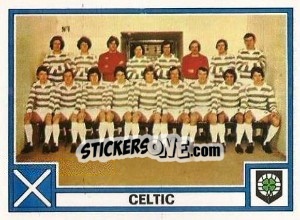 Sticker Team Photo - UK Football 1977-1978 - Panini