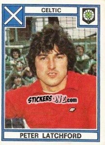 Cromo Peter Latchford - UK Football 1977-1978 - Panini