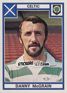 Sticker Danny McGrain - UK Football 1977-1978 - Panini