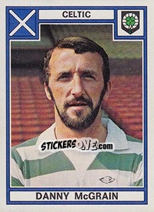 Sticker Danny McGrain - UK Football 1977-1978 n. 416 - Panini