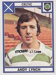 Sticker Andy Lynch - UK Football 1977-1978 - Panini