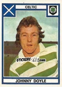 Figurina Johnny Doyle - UK Football 1977-1978 - Panini