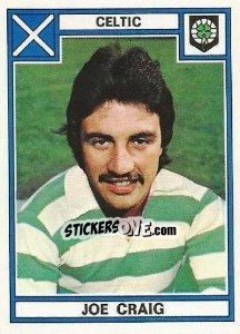 Sticker Joe Craig - UK Football 1977-1978 n. 425 - Panini