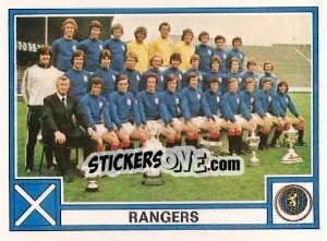 Sticker Team Photo - UK Football 1977-1978 - Panini