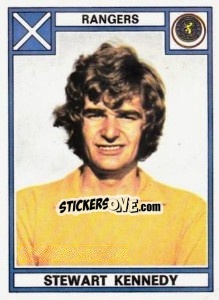 Figurina Stewart Kennedy - UK Football 1977-1978 - Panini