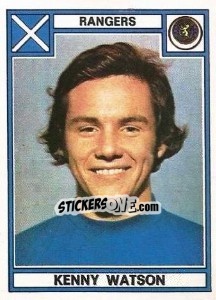 Figurina Kenny Watson - UK Football 1977-1978 - Panini