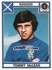 Cromo Tommy McLean - UK Football 1977-1978 - Panini