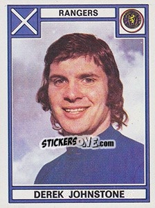 Cromo Derek Johnstone - UK Football 1977-1978 - Panini