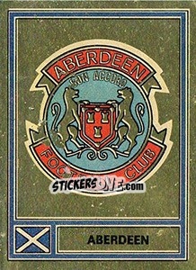 Sticker Team Badge - UK Football 1977-1978 - Panini