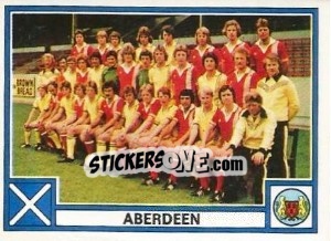 Sticker Team Photo - UK Football 1977-1978 - Panini