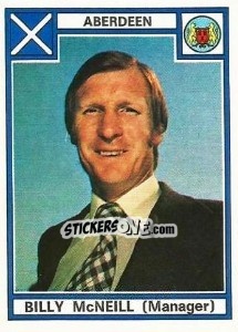 Sticker Billy McNeill - UK Football 1977-1978 n. 448 - Panini