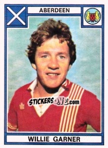 Sticker Willie Garner - UK Football 1977-1978 n. 453 - Panini