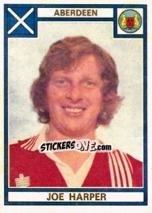 Cromo Joe Harper - UK Football 1977-1978 - Panini