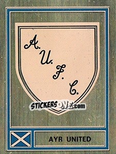 Figurina Team Badge - UK Football 1977-1978 n. 456 - Panini