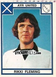 Sticker Rikki Fleming - UK Football 1977-1978 - Panini