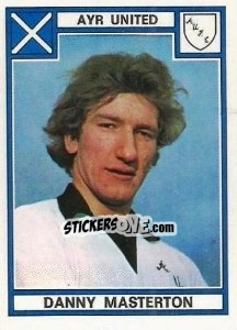 Sticker Danny Masterson - UK Football 1977-1978 n. 464 - Panini