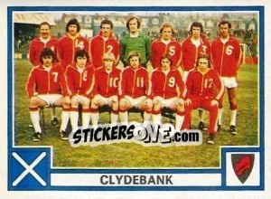 Cromo Team Photo - UK Football 1977-1978 - Panini