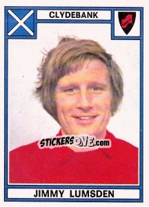 Sticker Jimmy Lunnsden - UK Football 1977-1978 - Panini
