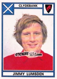 Figurina Jimmy Lunnsden - UK Football 1977-1978 - Panini