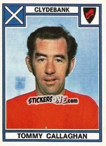 Cromo Tommy Callaghan - UK Football 1977-1978 - Panini