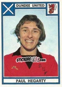 Sticker Paul Hegarty - UK Football 1977-1978 - Panini