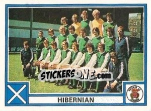 Figurina Team Photo - UK Football 1977-1978 - Panini