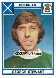 Sticker George Stewart - UK Football 1977-1978 - Panini