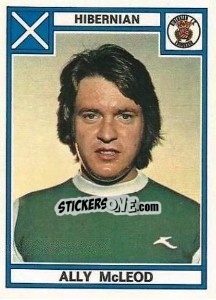 Cromo Ally McLeod - UK Football 1977-1978 - Panini