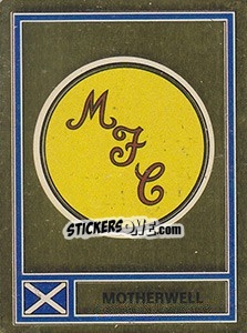 Sticker Team Badge - UK Football 1977-1978 n. 496 - Panini
