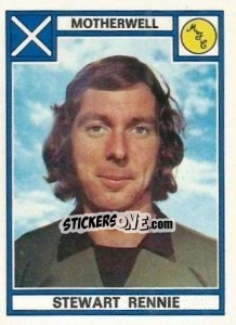 Figurina Stewart Rennie - UK Football 1977-1978 - Panini