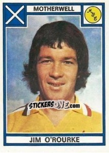 Figurina Jim O'Rourke - UK Football 1977-1978 - Panini