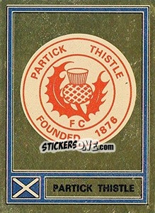 Sticker Team Badge - UK Football 1977-1978 - Panini