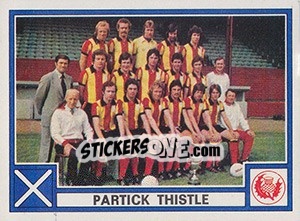 Figurina Team Photo - UK Football 1977-1978 - Panini