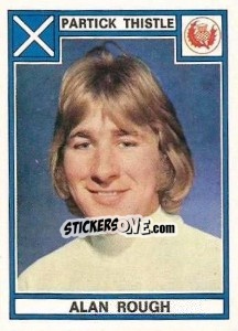 Figurina Alan Rough - UK Football 1977-1978 - Panini