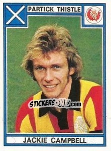 Sticker Jackie Campbell - UK Football 1977-1978 n. 511 - Panini