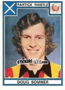 Sticker Doug Somner - UK Football 1977-1978 - Panini
