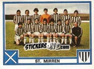 Sticker Team Photo - UK Football 1977-1978 - Panini