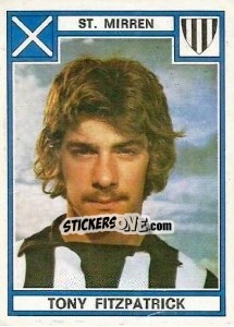 Sticker Tony Fitzpatrick - UK Football 1977-1978 n. 522 - Panini