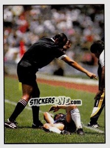 Sticker Referee - UK Football 1990-1991 - Panini