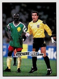 Sticker Peter Shilton - UK Football 1990-1991 n. 529 - Panini