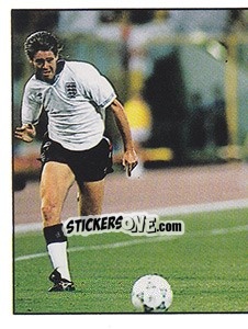 Sticker Chris Waddle (puzzle 1) - UK Football 1990-1991 - Panini