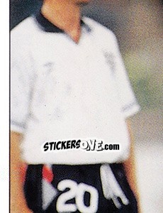 Sticker Salvatore Schillaci (puzzle 4) - UK Football 1990-1991 - Panini