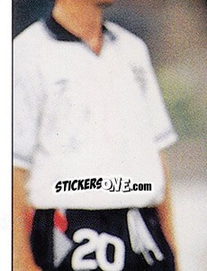 Sticker Salvatore Schillaci (puzzle 4) - UK Football 1990-1991 n. 4 - Panini