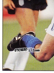 Sticker Salvatore Schillaci (puzzle 7) - UK Football 1990-1991 n. 7 - Panini