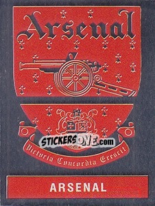 Sticker Badge - UK Football 1990-1991 n. 10 - Panini