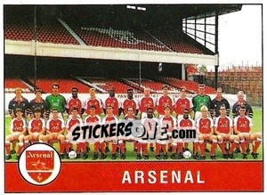 Sticker Team - UK Football 1990-1991 - Panini