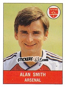 Sticker Alan Smith - UK Football 1990-1991 - Panini