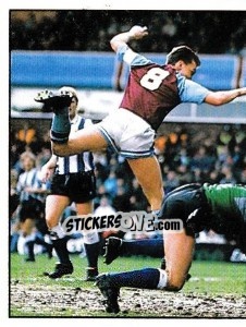 Sticker Action (puzzle 1) - UK Football 1990-1991 n. 36 - Panini